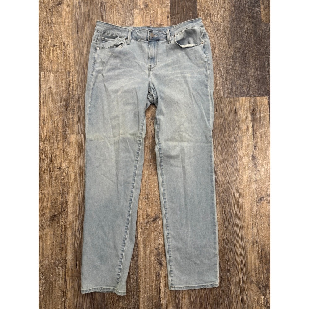 Calvin Klein‎ Jeans Ultimate Skinny Light Wash Blue Denim Jeans 14x30 Womens